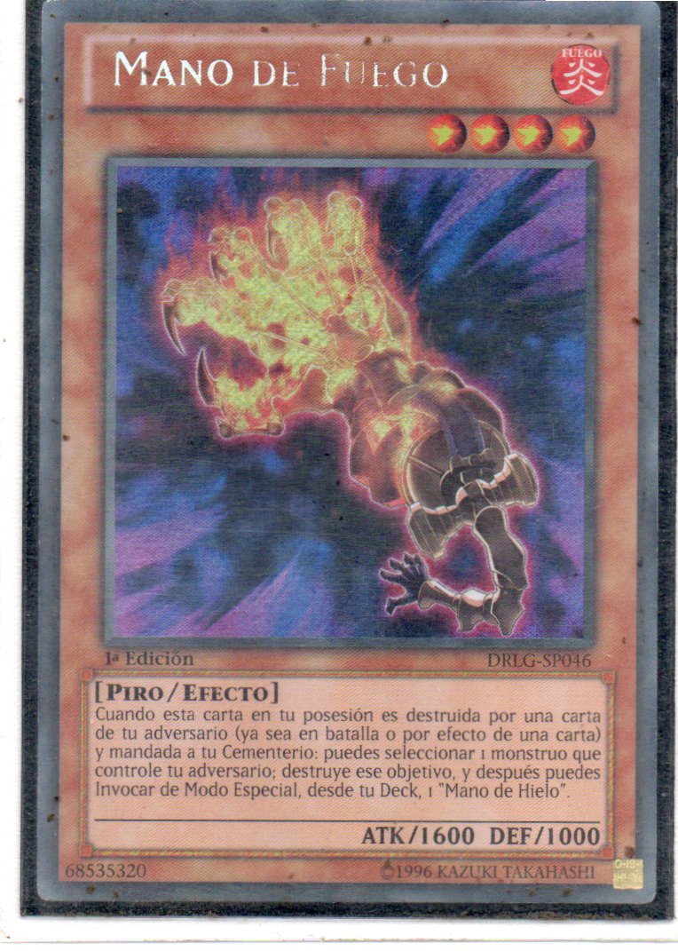 Mano de Fuego DRLG-SP046 Secret rare