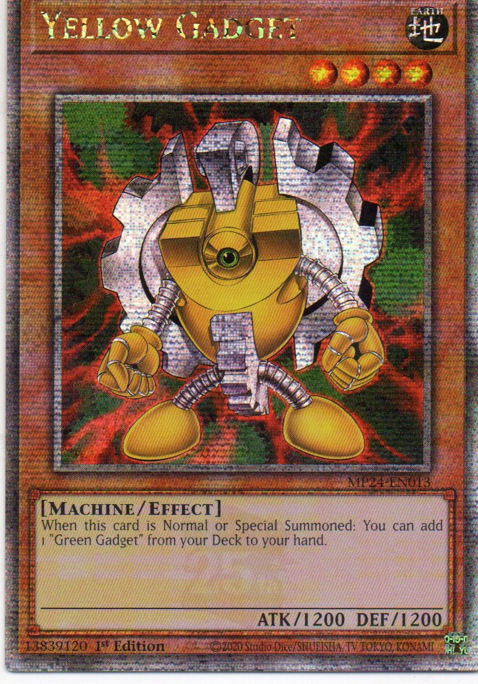 Yellow Gadget MP24-EN013 Quarter rare
