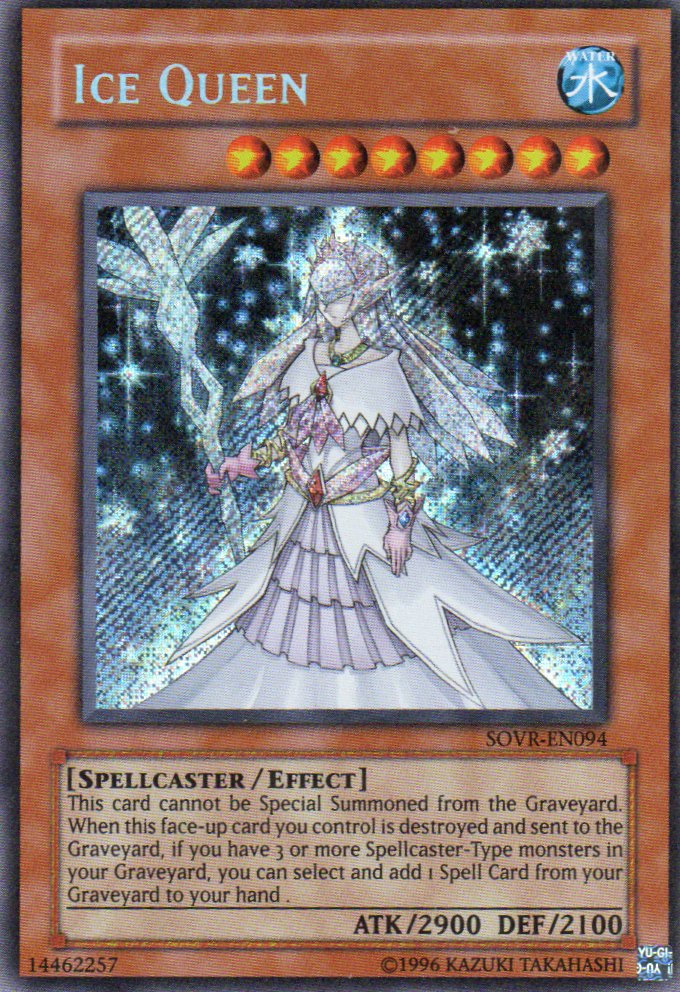 Ice Queen SOVR-EN094 Secret rare