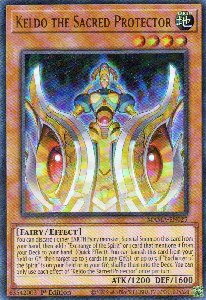 Keldo the Sacred Protector MAMA-EN025 Ultra rare