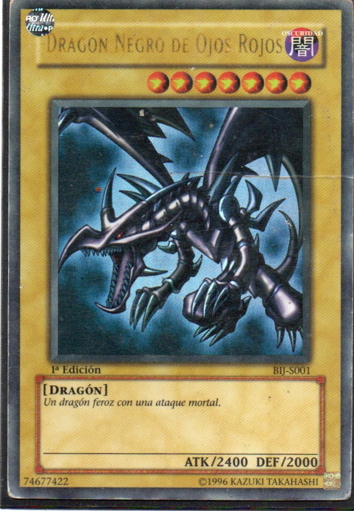 Dragon Negro de Ojos Rojos BIJ-S001 Ultra rare