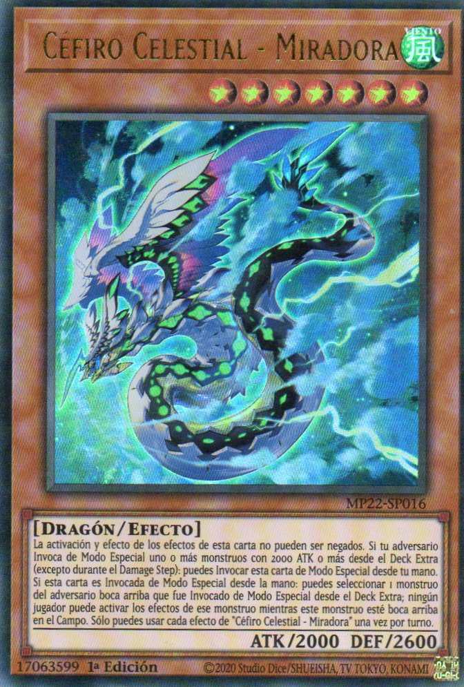 Cefiro Celestial - Miradora MP22-SP016 Ultra rare