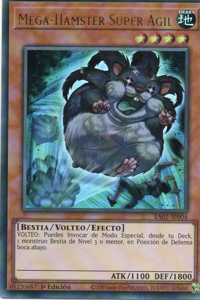 Mega-Hamster Super Agil RA02-SP004 Ultra rare