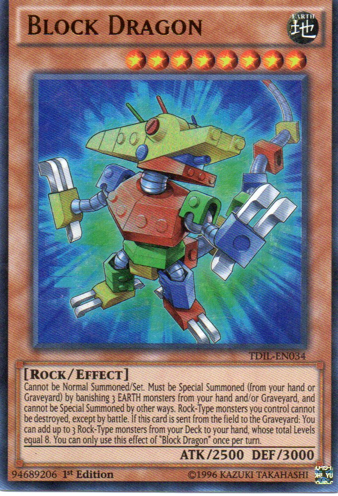 Block Dragon TDIL-EN034 Ultra rare