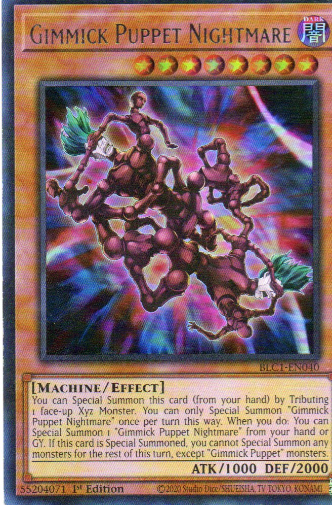 Gimmick Puppet Nightmare BLC1-EN040 Ultra rare