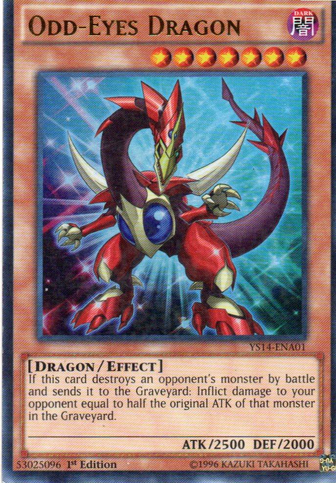 Odd-Eyes Dragon YS14-ENA01 Ultra rare