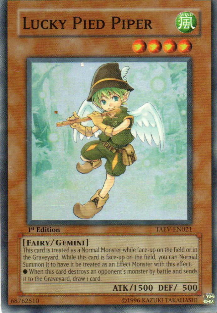 Lucky Pied Piper TAEV-EN021 Super rare