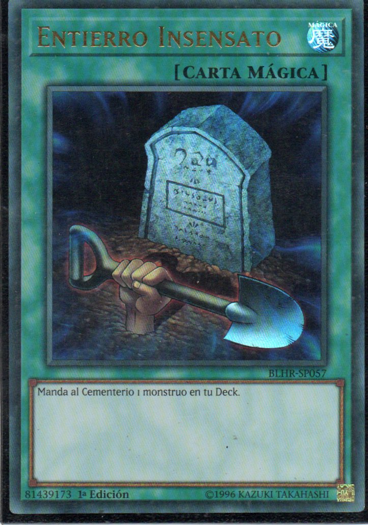 Entierro Insensato BLHR-SP057 Ultra rare