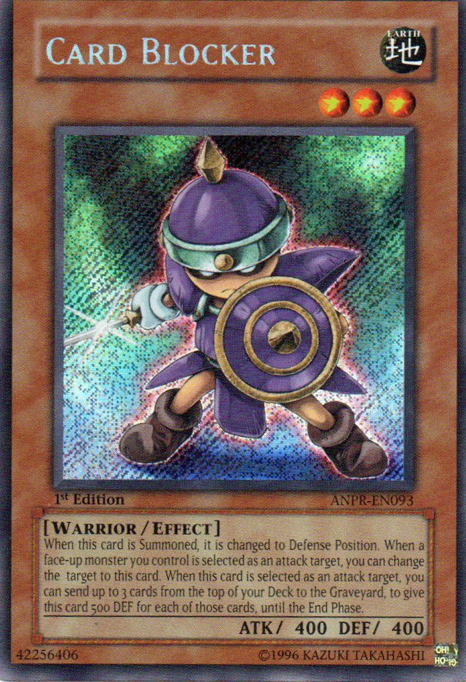 Card Blocker ANPR-EN093 Secret rare