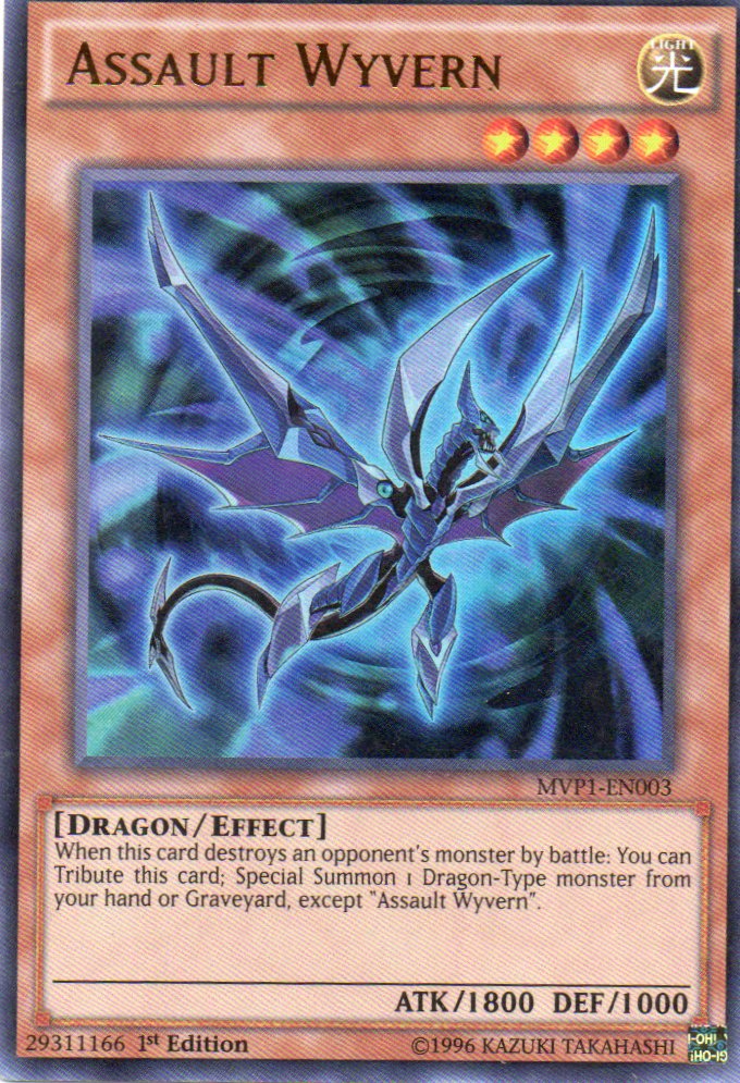 Assault Wyvern MVP1-EN003 Ultra rare