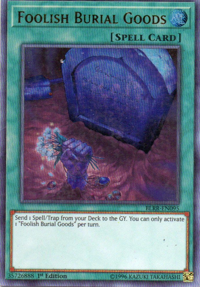 Foolish Burial Goods BLRR-EN095 Ultra rare