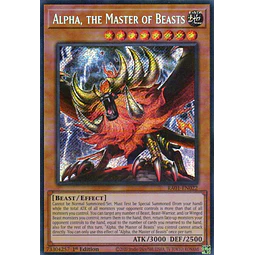Alpha, the Master of Beasts RA01-EN022 Secret rare