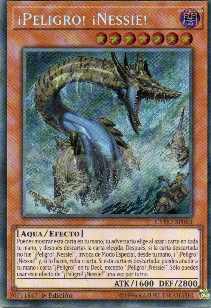 ¡Peligro! ¡Nessie! CYHO-SP083 Secret rare