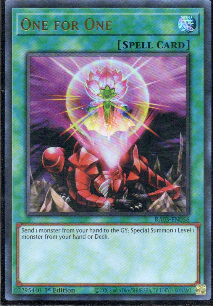 One for One RA03-EN056 Ultra rare