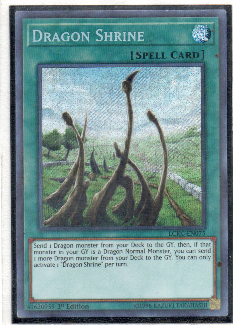 Dragon Shrine LCKC-EN075 Secret rare