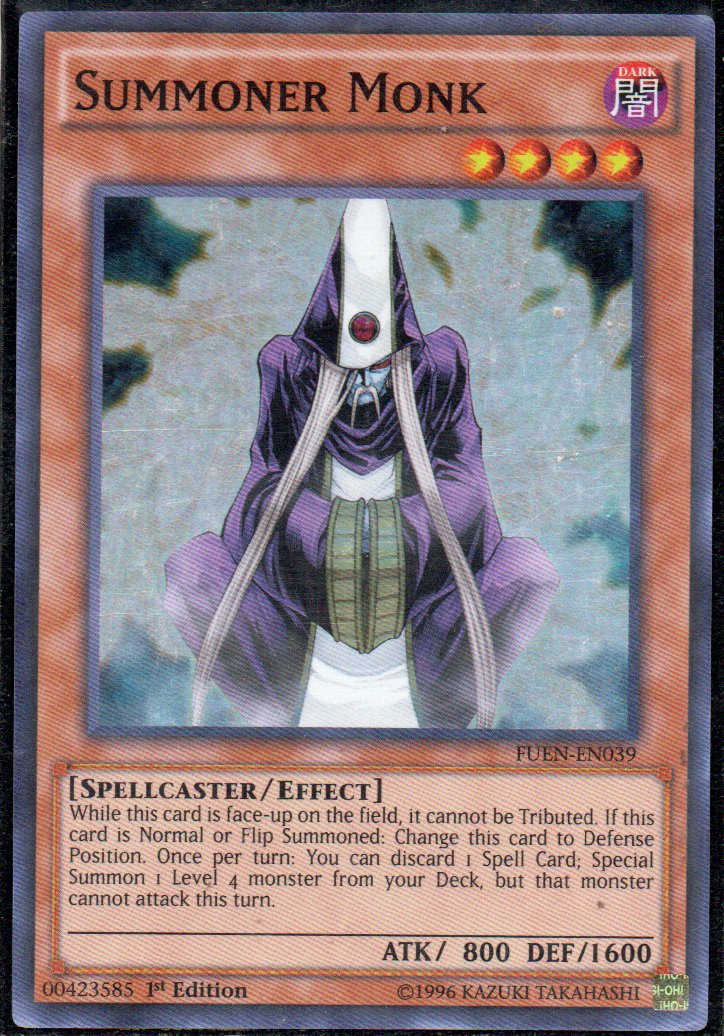 Summoner Monk FUEN-EN039 Super rare