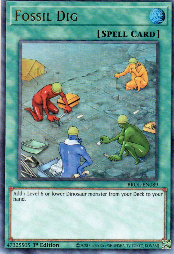Fossil Dig BROL-EN089 Ultra rare