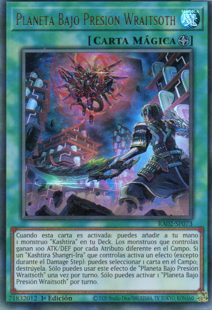 Planeta Bajo Presion Wraitsoth RA02-SP073 Ultra rare