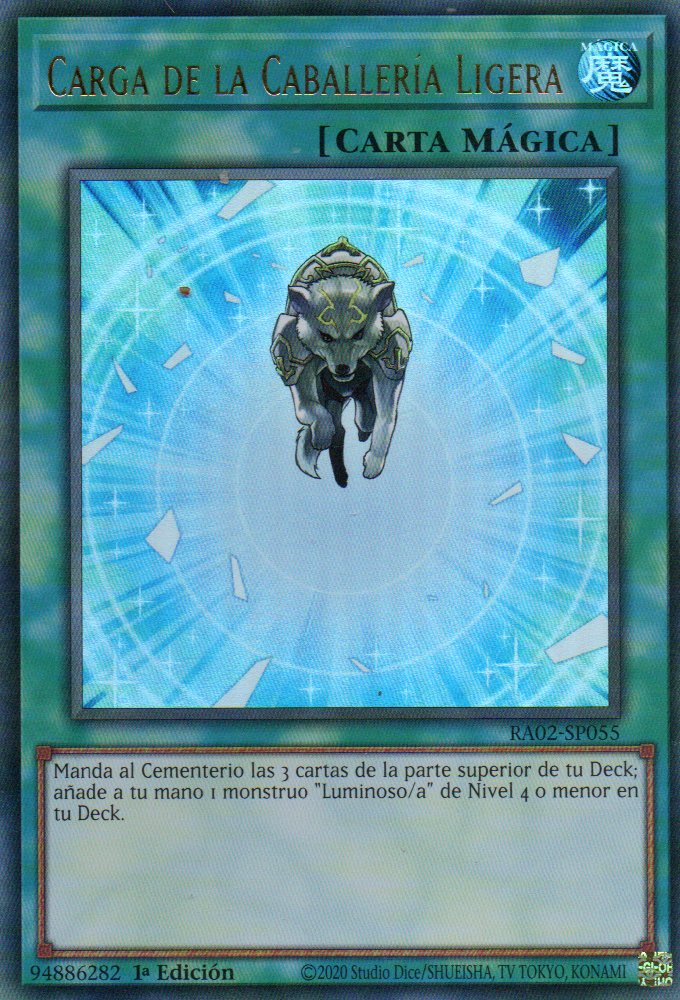 Carga de la Caballeria Ligeria RA02-SP055 Ultra rare