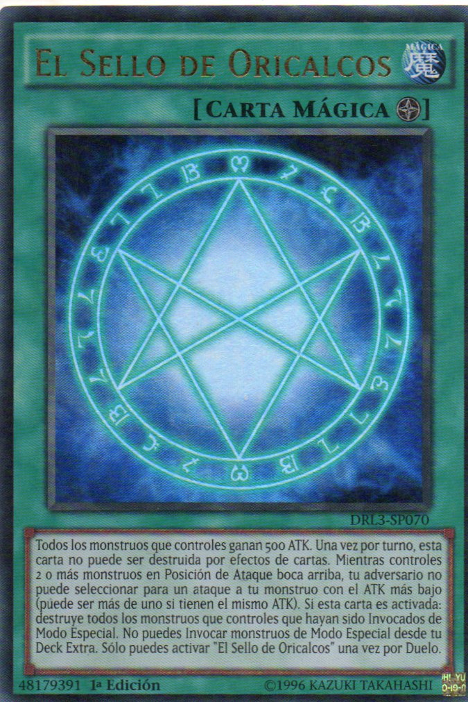 El Sello de Oricalcos DRL3-SP070 Ultra rare