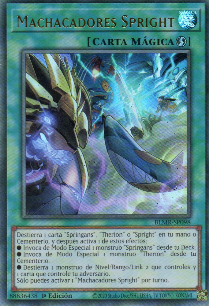 Machacadores Spright BLMR-SP098 Ultra rare