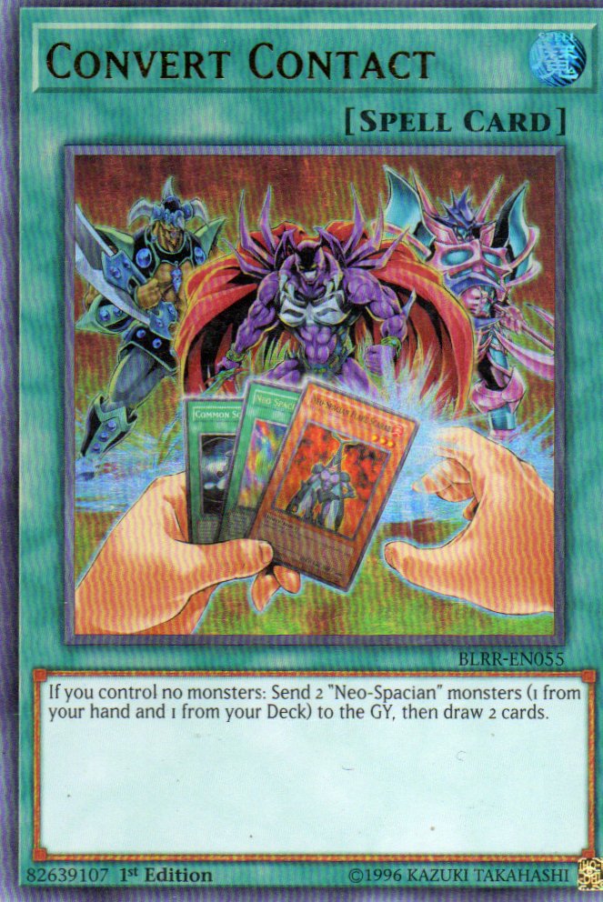 Convert Contact BLRR-EN055 Ultra rare