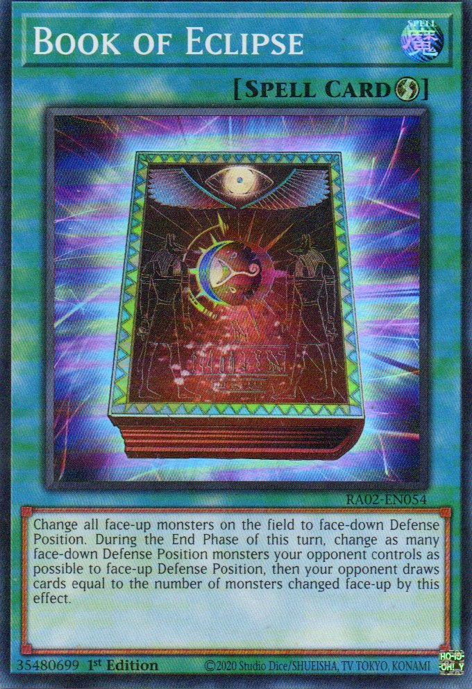 Book of Eclipse RA02-EN054 Super rare