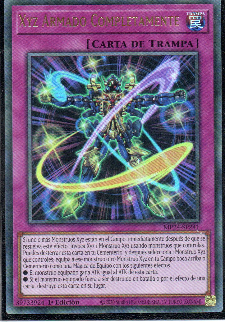 Xyz Armado Completamente MP24-SP241 Ultra rare