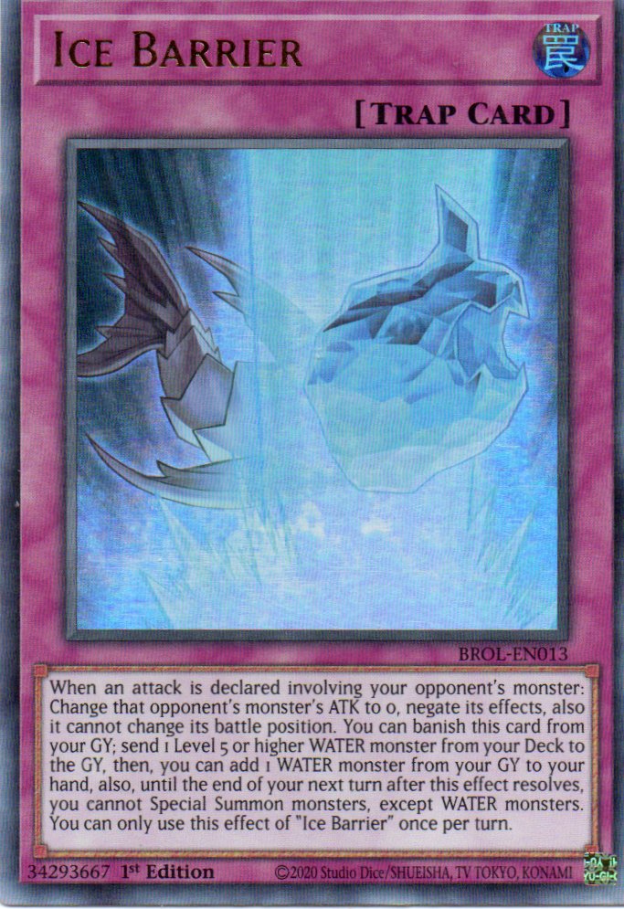 Ice Barrier BROL-EN013 Ultra rare