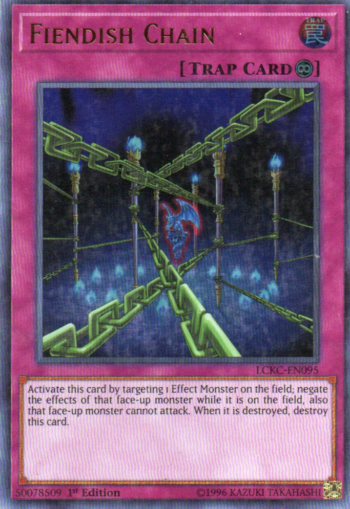 Fiendish Chain LCKC-EN095 Ultra rare