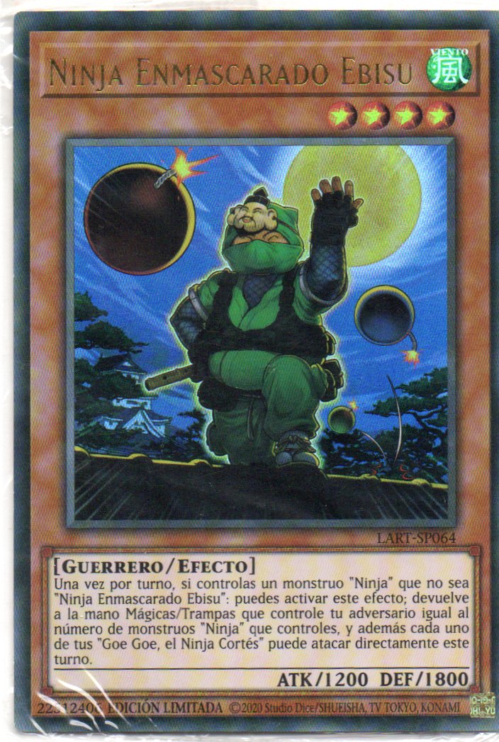 Ninja Enmascarado Ebisu LART-SP064 Ultra rare