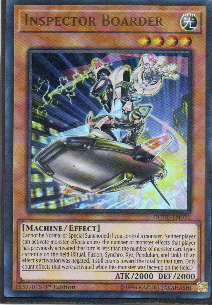Inspector Boarder DUDE-EN031 Ultra rare