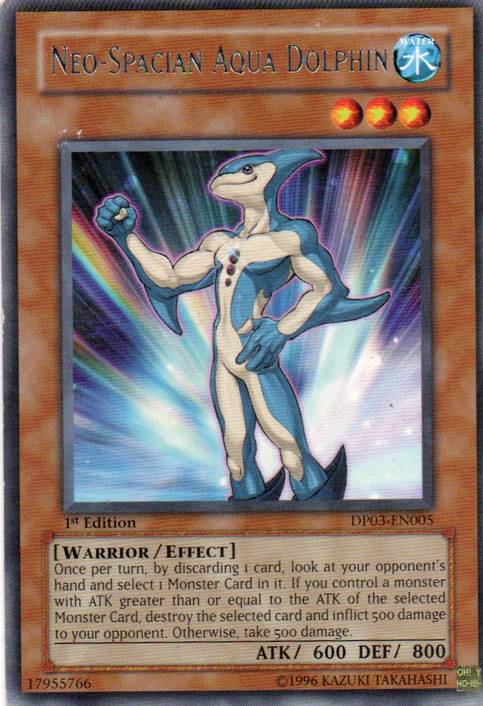 Neo-Spacian Aqua Dolphin DP03-EN005 Rare