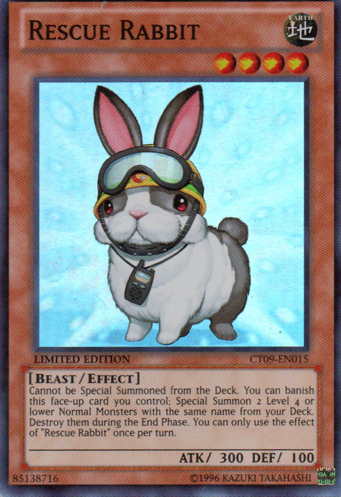Rescue Rabbit CT09-EN015 Super rare