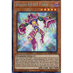 Vision HERO Faris BLHR-EN010 Secret rare