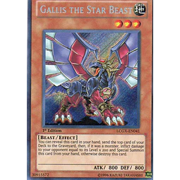 Gallis the Star Beast LCGX-EN041 Secret rare