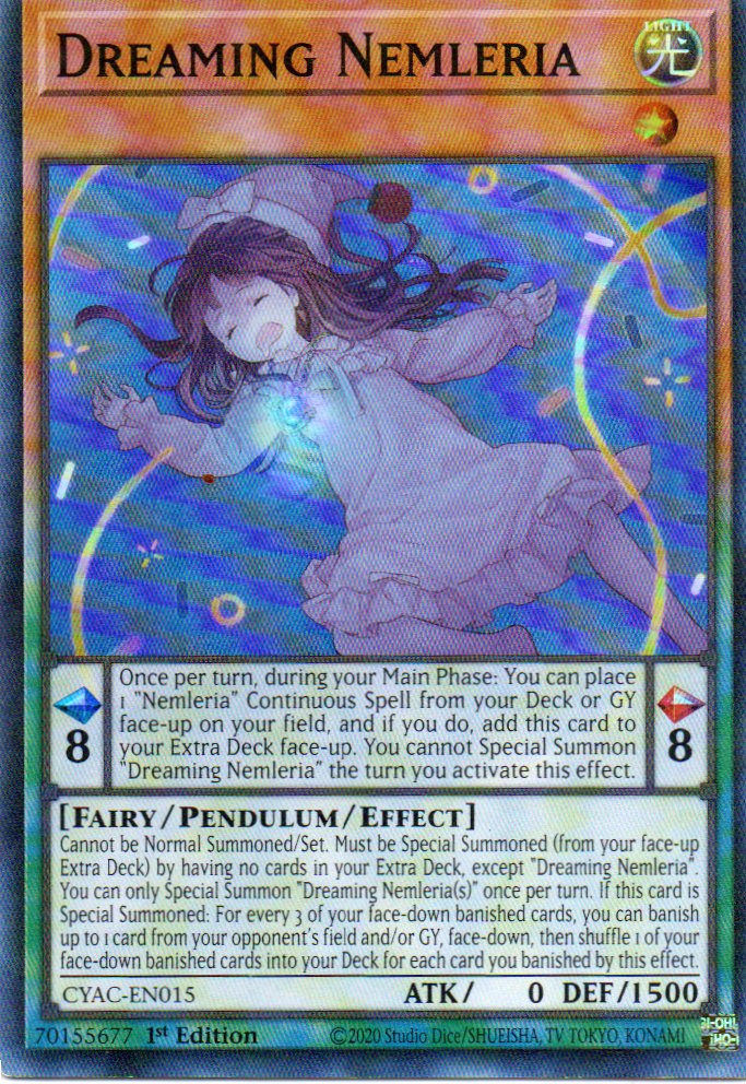 Dreaming Nemleria CYAC-EN015 Super rare