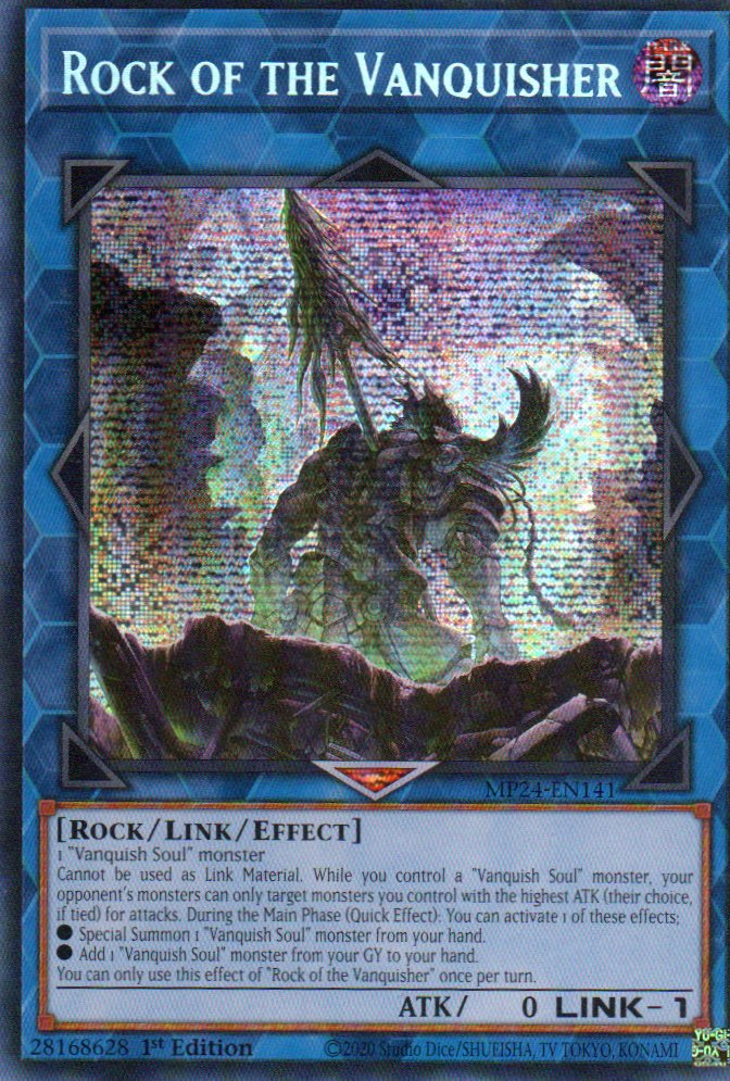 Rock of the Vanquisher MP24-EN141 Secret rare