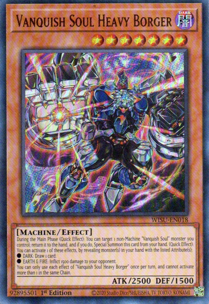 Vanquish Soul Heavy Borger WISU-EN018 Ultra rare