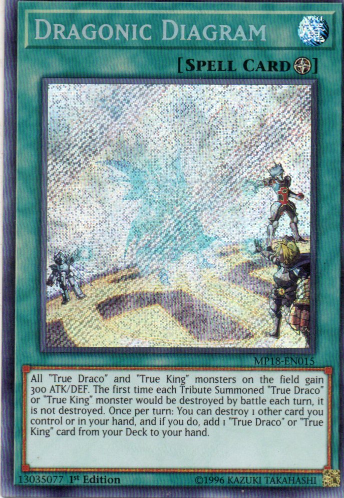 Dragonic Diagram MP18-EN015 Secret rare