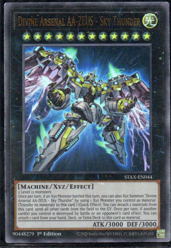 Divine Arsenal AA-Zeus - Sky Thunder STAX-EN044 Ultra rare
