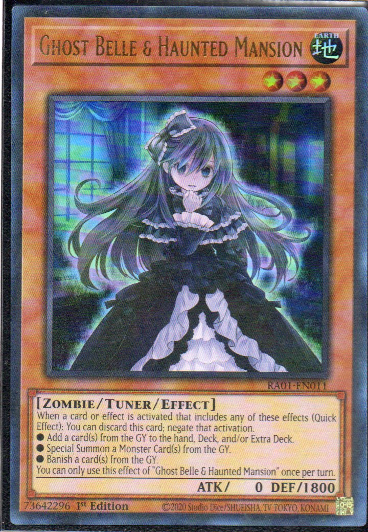 Ghost Belle & Haunted Mansion RA01-EN011 Ultra rare