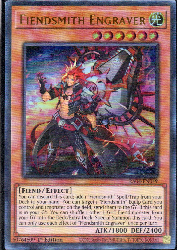 Fiendsmith Engraver RA03-EN049 Ultra rare
