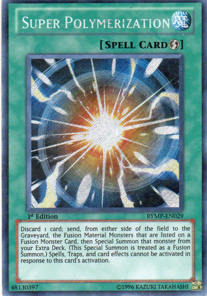 Super Polymerization RYMP-EN029 Secret rare