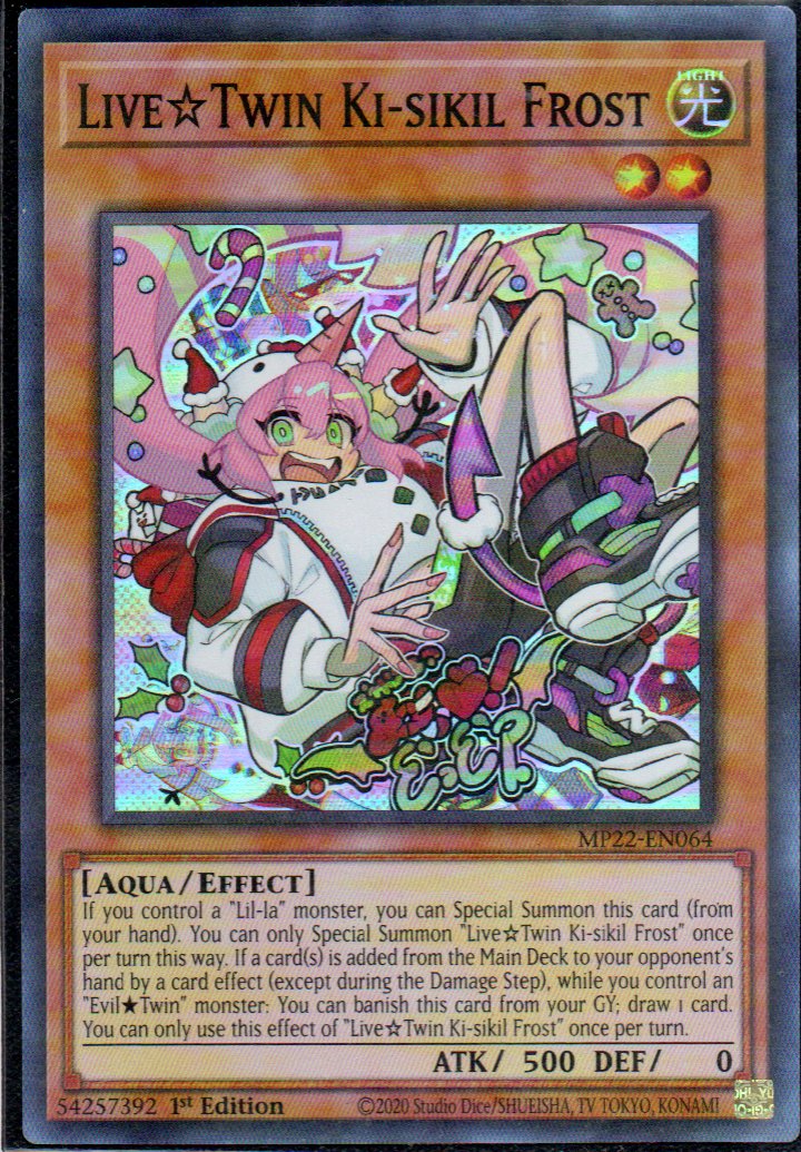 Live*Twin Ki-Sikil Frost MP22-EN064 Super rare