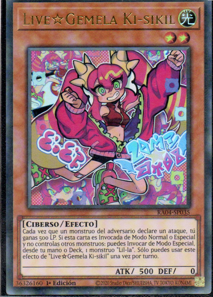 Live*Gemela Ki-Sikil RA04-SP035 Ultra rare