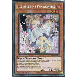 Flor de Ceniza & Primavera Feliz RA04-SP025 Secret rare