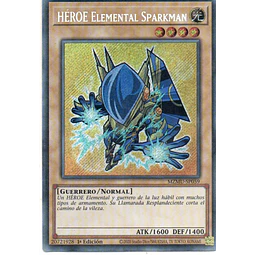 Heroe Elemental Sparkman MZMU-SP059 Secret rare