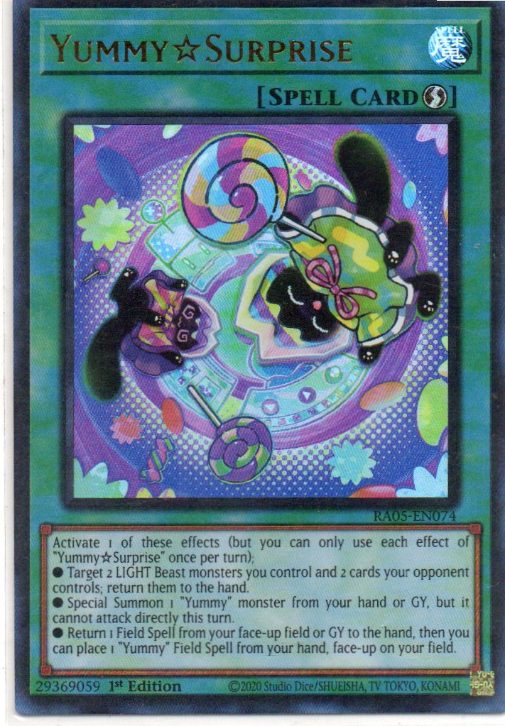 Yummy*Surprise RA05-EN074 Ultra rare