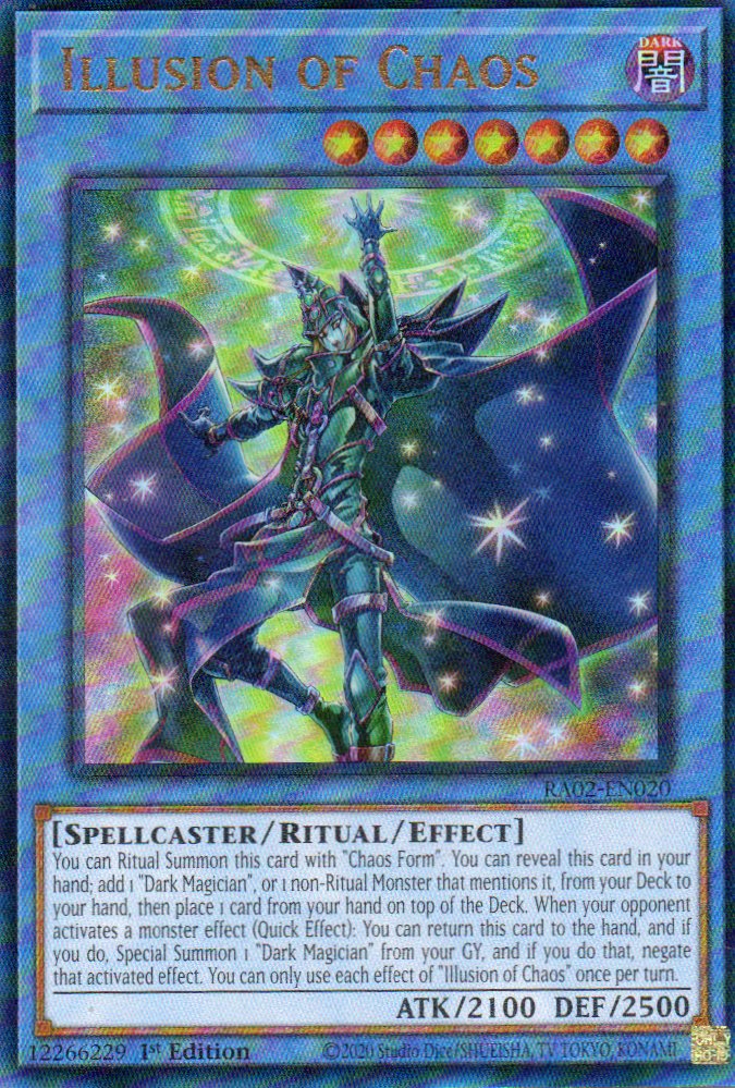 Illusion of Chaos RA02-EN020 Ultimate rare
